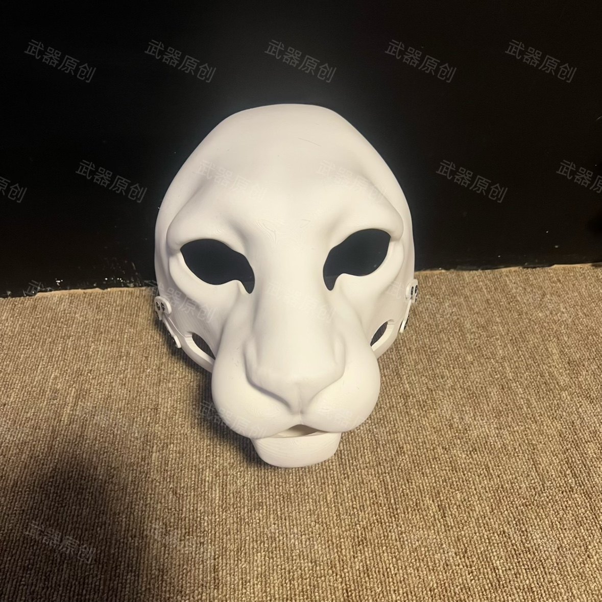 写实老虎兽头头骨原创建模兽装配件可动鄂下巴配牙齿头壳福瑞表演,模玩/动漫/周边/娃圈三坑/桌游,furry福瑞/兽装,淘宝优惠券,粉丝福利购,淘宝优惠卷