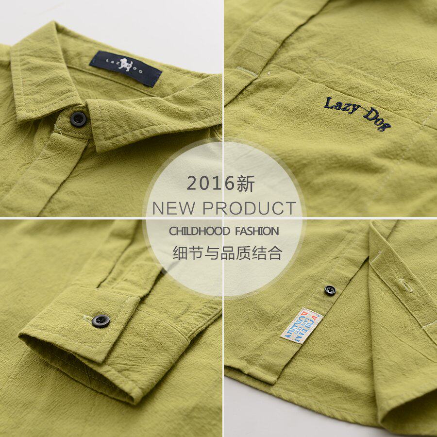 Chemise garcon à manche longue - Ref 2074512 Image 5