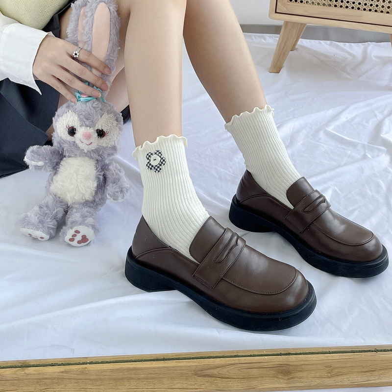 春夏季JK中筒袜子女ins网红中筒袜