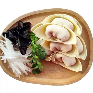 当天现包上海萝卜丝黑木耳鲜肉大馄饨2盒24个黑皮无添加早餐点心