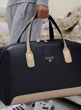 韩版商务手提男女旅行包大容量防水单肩行李包旅游短途出差旅行袋