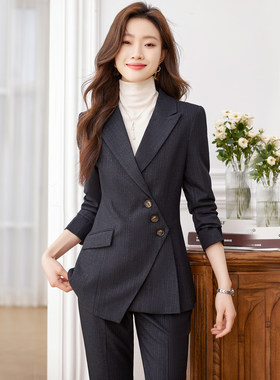 西装套装女2026秋新款职业工作服
