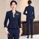 女春夏制服前台接待珠宝店美容院酒店经理职业工作服 套装 长袖 西装
