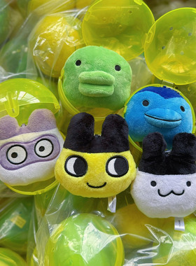 现货日本正品BANDAI拓麻歌子TAMAGOCHI麻美吉毛绒大头扭蛋挂件