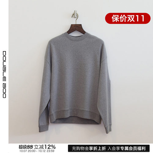 【现货】RECTO 26PS 早春新款RC刺绣卫衣 DOUBLEBOO