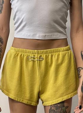 【现货】SAMI MIRO VINTAGE 25SS 安全别针休闲运动短裤DOUBLEBOO