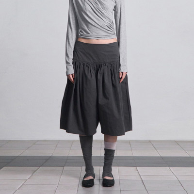 【现货】CERRIC 26SS 春夏新款阔腿微喇裤 DOUBLEBOO