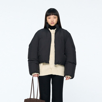 【现货】AMOMENTO 25AW 短款羽绒外套 DOUBLEBOO