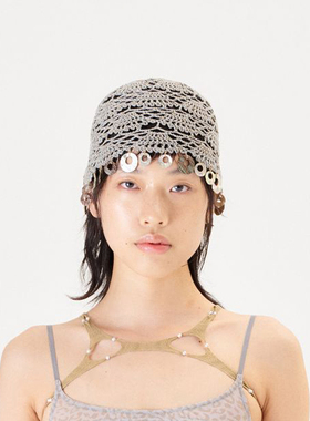 【现货】RUIBUILT 26SS 手钩贝壳装饰帽 DOUBLEBOO