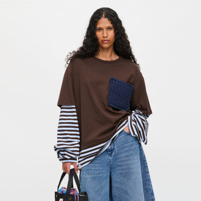 【现货】Charles Jeffrey LOVERBOY 26SS 长袖T恤 DOUBLEBOO