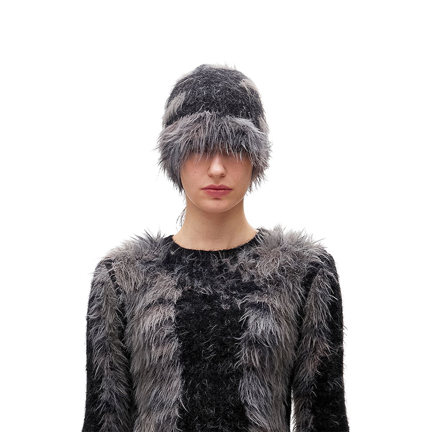 【现货】LOADINGROOM 25AW 毛绒针织帽 DOUBLEBOO