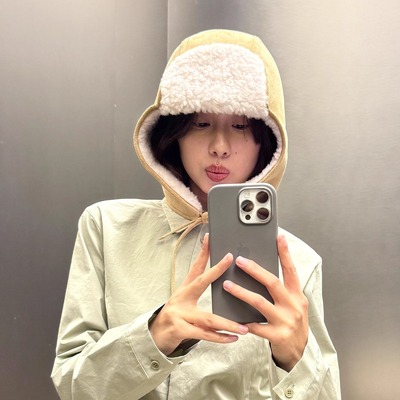 【现货】WMWM 25AW 毛绒滑雪帽 DOUBLEBOO