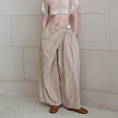 不规则廓形陶瓷扣长裤 DOUBLEBOO SONATA 26SS 现货 CELLO