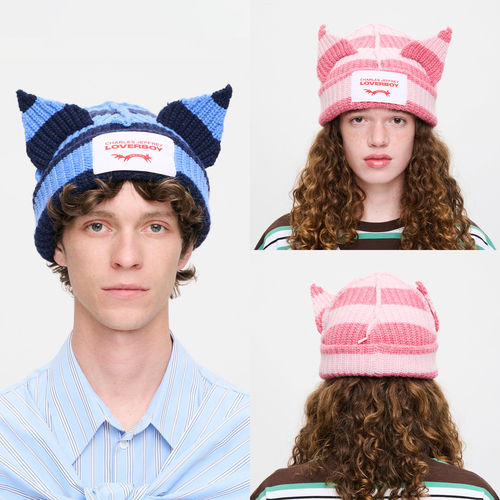【现货】Charles Jeffrey LOVERBOY 26SS 立体针织帽 DOUBLEBOO