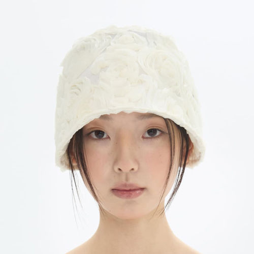 【现货】BROWN HAT 26SS 春夏新款小玫瑰软帽 DOUBLEBOO