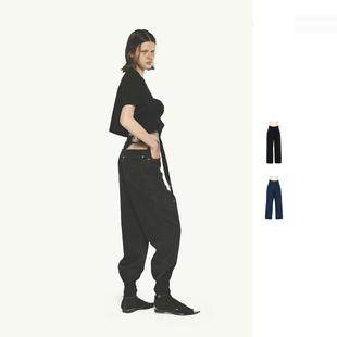 【现货】PUSHBUTTON 25PS 收腰廓版直筒长牛仔裤 DOUBLEBOO