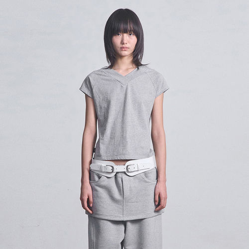 【现货】CERRIC 26SS 春夏新款插肩袖短款上衣 DOUBLEBOO