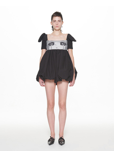 PUSHBUTTON 24SS 像素哭泣女孩迷你短裙连衣裙 DOUBLE BOO 买手店