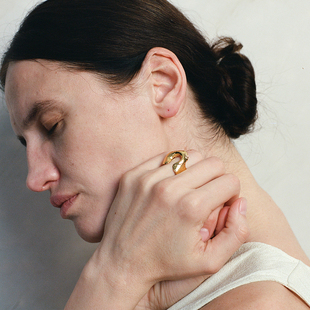 26SS ABOAB Horseshoe Ring DOUBLEBOO 戒指 现货