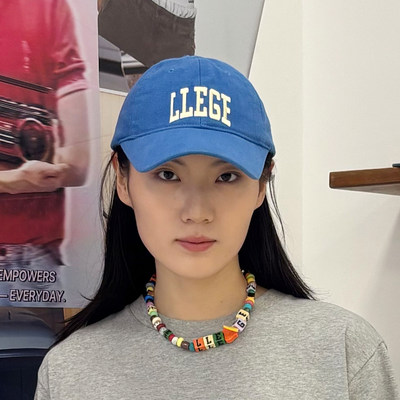 【现货】LLEGE 经典LLEGE款棒球帽 DOUBLEBOO