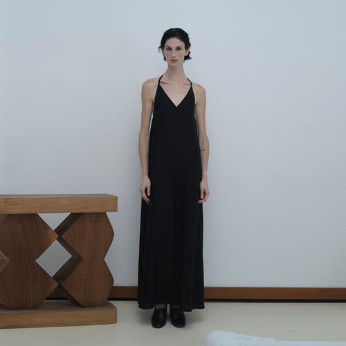 【现货】LAMRONS 26SS 春夏新款挂脖连衣裙 DOUBLEBOO