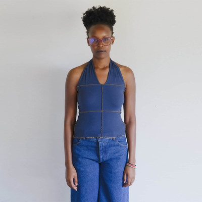 【现货】BASERANGE 26SS 春夏新款挂脖上衣 DOUBLEBOO