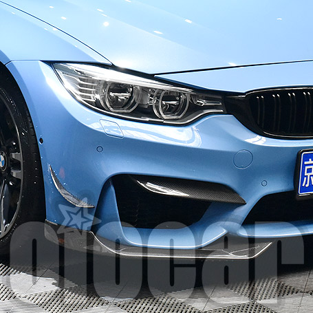 宝马F80 M3/F82 F83 M4 德国AC Schnitzer碳纤维2片式前唇 前下巴