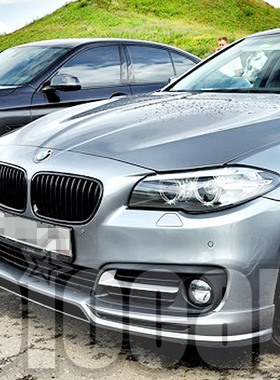 宝马5系F10 LCI 原车前杠专用 OMS运动版改装前下巴 前唇