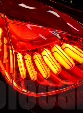 适用宝马F82 M4 F32 4系 真OLED龙鳞独立悬浮鳞片版GTS款龙鳞尾灯