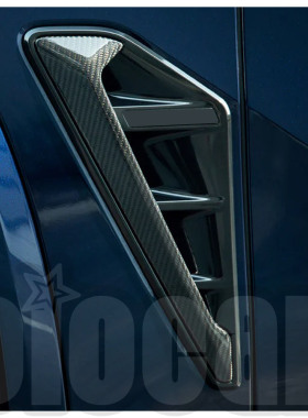 适用于宝马G05-LCI X5 F95-LCI X5M专用改装碳纤边框叶子板侧腮