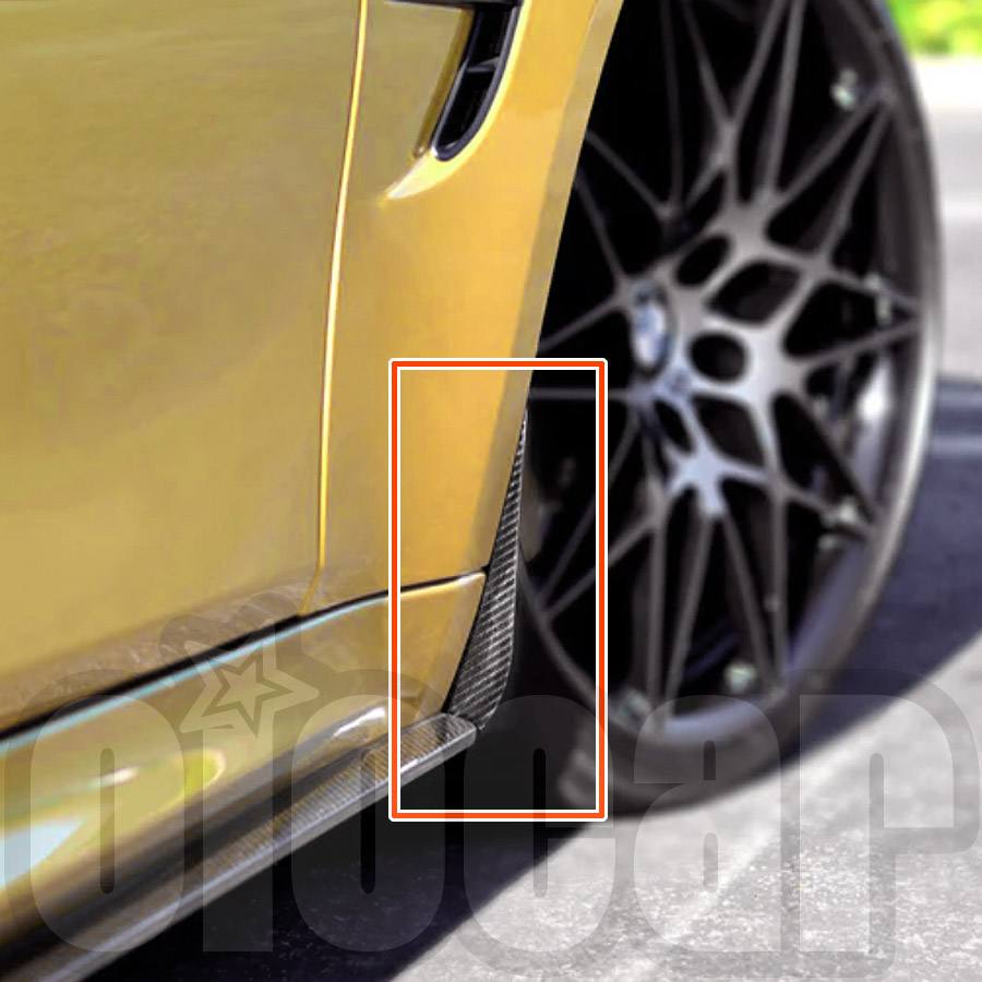 oiomotors宝马M3M4碳纤维挡泥板