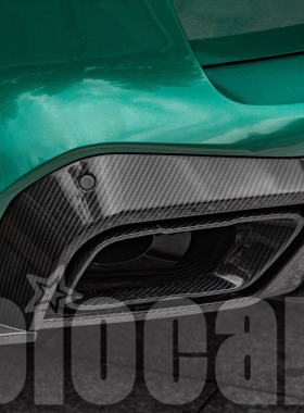 适用于宝马 G05 G05LCI X5 改装干碳纤维排气尾嘴 尾喉