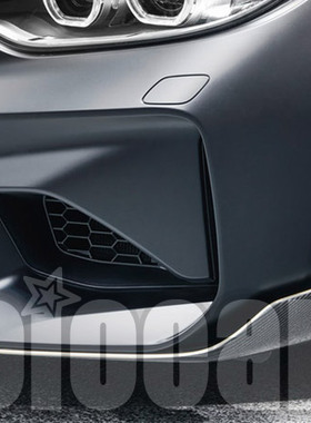 宝马M2 F87专用 改装M Performance款碳纤维2片式前下巴 前唇