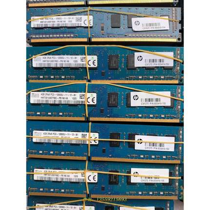 海力士 4g ddr3 1600 压 台式机内存条 原装拆议价