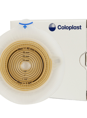 丹麦康乐保两件式平面底盘02832特舒45mm尿路造口袋护理用品50mm