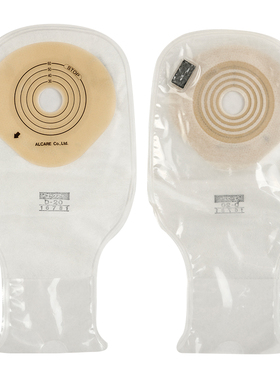 日本爱乐康一件式造口袋16781肠道造瘘假肛门大便粪袋带过滤片D20