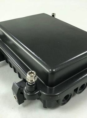 03B-B黑色：160*110*60 AP网桥放大器外壳 室外压铸铝防水盒