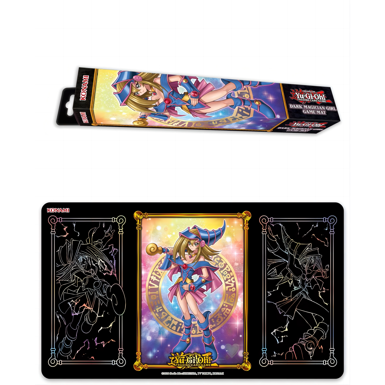 蓝海卡牌美英游戏王官方卡垫黑魔术少女黑魔女黑魔导女孩限定收藏