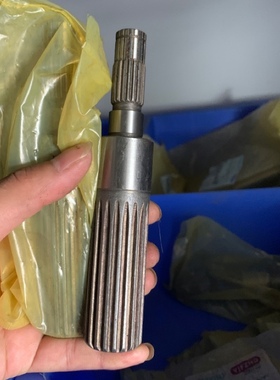 久保田收割机配件888风扇轴排尘风扇轴进料链条箱轴5K156 35142