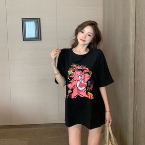 T0130-P25 新款上衣春夏季宽松休闲韩版ins大码女装图片