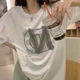 T0372-P3024春夏新款圆领纯棉短袖T男女同款宽松版到5XL，男装T恤，星座617A-2
