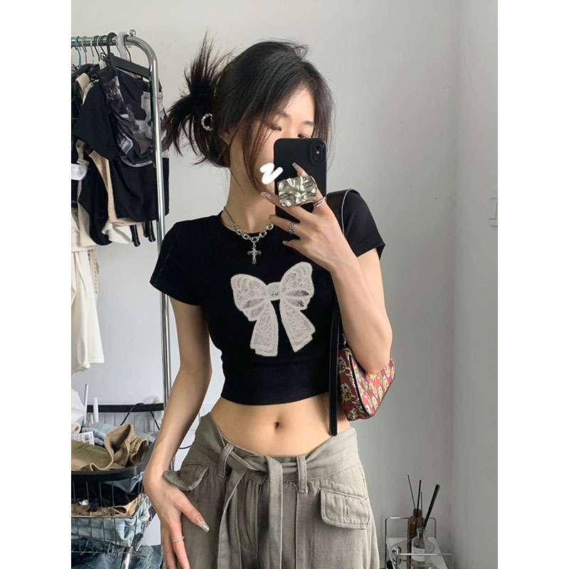 T0013-P35短款修身短袖T恤女夏，女装T恤，星座617A-2