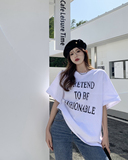 T041-P25黑色美式复古字母印花半袖短袖T恤早春宽松休闲打底上衣，女装T恤，星座617A-2