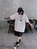 T0921-P25纯棉包边领2025春夏季新款精梳棉休闲圆领纯棉短袖t恤，女装T恤，星座617A-2