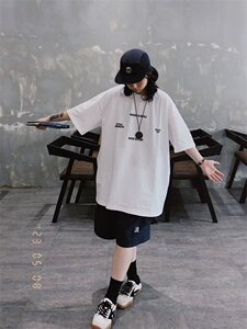 T0921-P25 纯棉包边领2025春夏季新款精梳棉休闲圆领纯棉短袖t恤图片