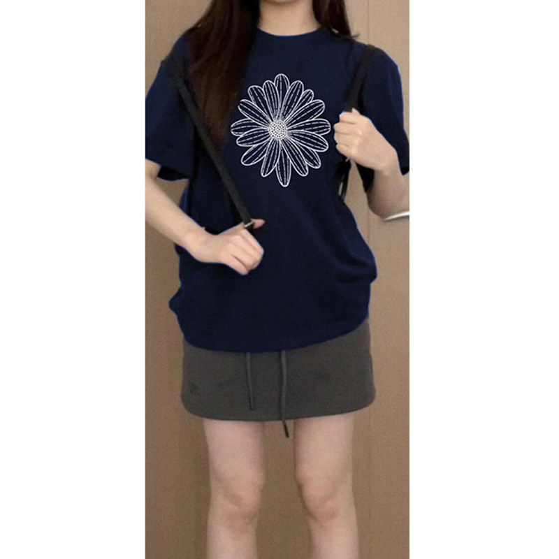 T0137-P252024抖音春夏新款纯棉短袖T恤女,女装T恤,星座617A-2