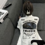 T0157-P25纯棉短袖T恤宽松百搭美式潮牌男女同款休闲上衣，女装T恤，星座617A-2