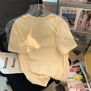 M366-P30 春夏装短袖T恤女 卡通创意印花宽松到5XL图片