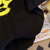 M357-P252025春夏新款美式复古人像印花精梳纯棉短袖T恤情侣宽松，女装T恤，星座617A-2