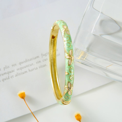 景泰蓝手镯复古风掐丝珐琅闺蜜女